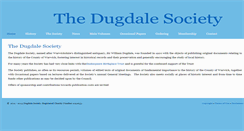 Desktop Screenshot of dugdale-society.org.uk