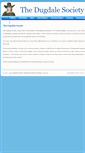 Mobile Screenshot of dugdale-society.org.uk
